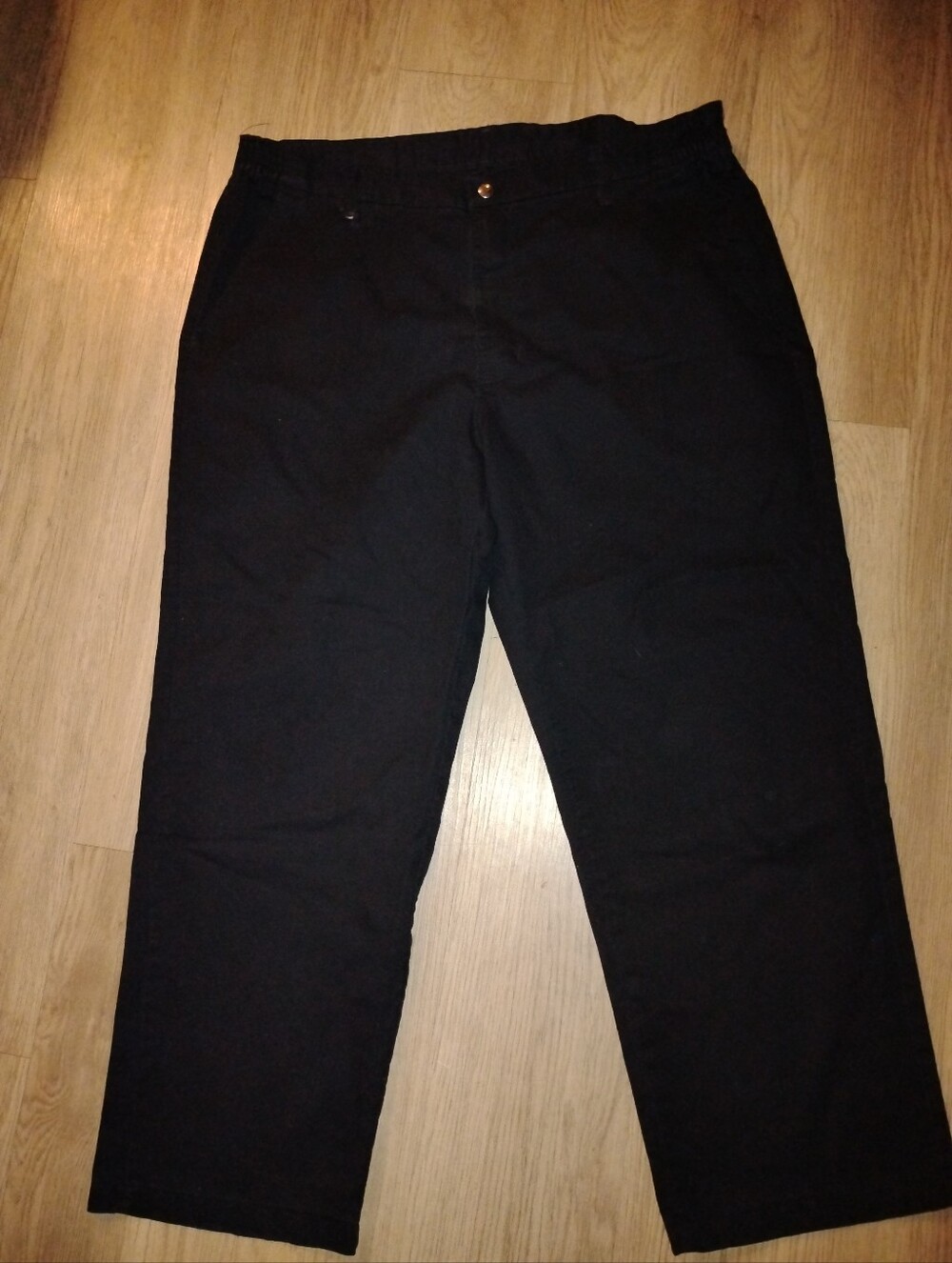 Vintage 80s 90s Red Kap Black Work Pants - Made in USA. Size 40/30
